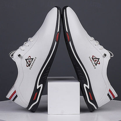 Sneakers – Sports Men's White Slip-On Lightweight