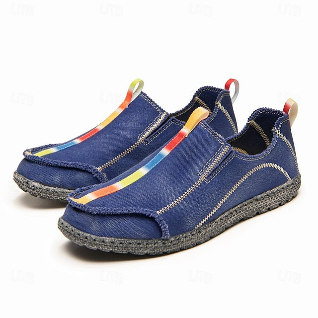 - Men's Canvas Sustainable Eco-Friendly Shoes Slip-On