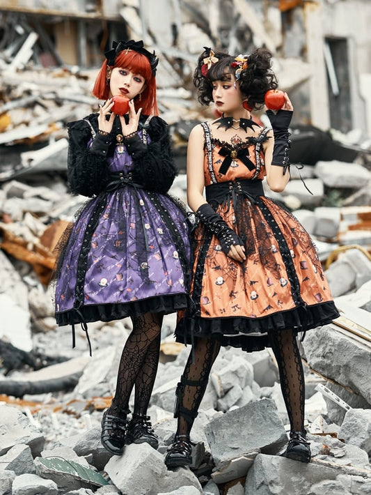 Halloween Lolita Gothic Jumper Skirt