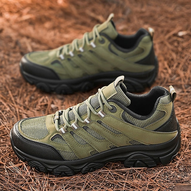 Lightweight Sneakers Men's - Outdoor Beige Hiking