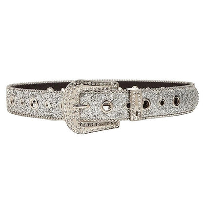 Shining Rhinestone Belt