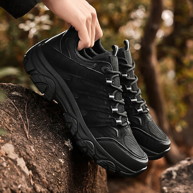 Lightweight Sneakers Men's - Outdoor Beige Hiking