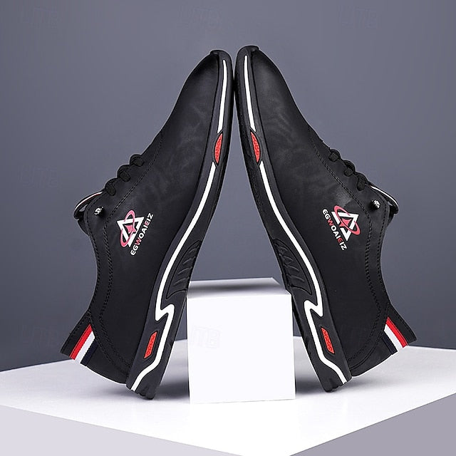 Sneakers – Sports Men's White Slip-On Lightweight