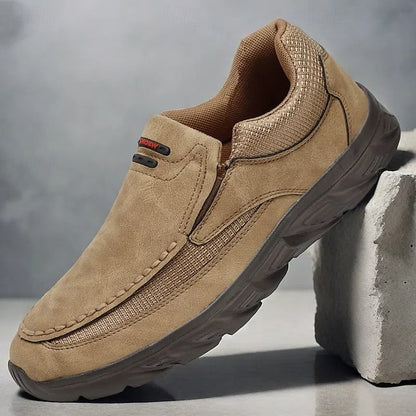 – Slip-On Loafers Suede Men's Lightweight