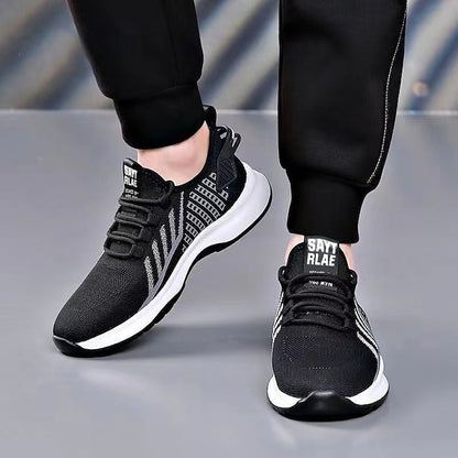 Casual Men's Look Shoes Flyknit Sporty Sneakers