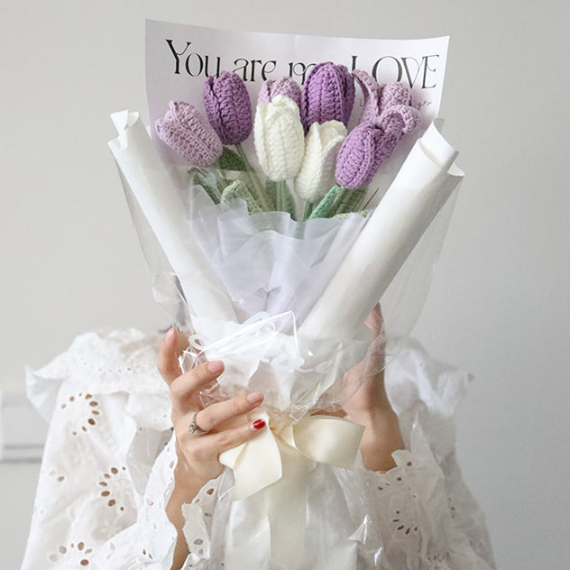 DIY Tulip Crochet Flowers - Moon Wonderland Case