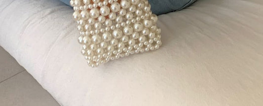 Bead Hand Bag with Pouch NH12 Wonderland Case