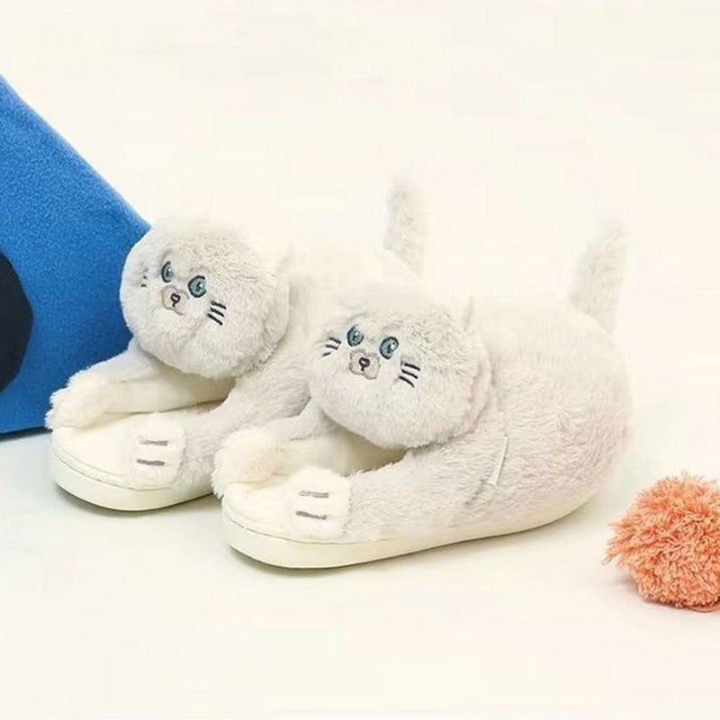 Kitty Home Slippers Wonderland Case