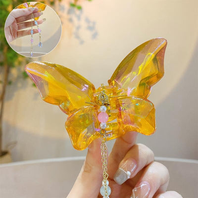 Crystal Butterfly Hair Clip