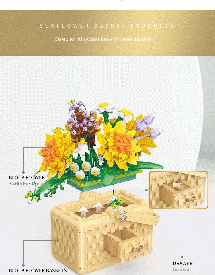 DIY Flower Blocks - Kimi Kimi