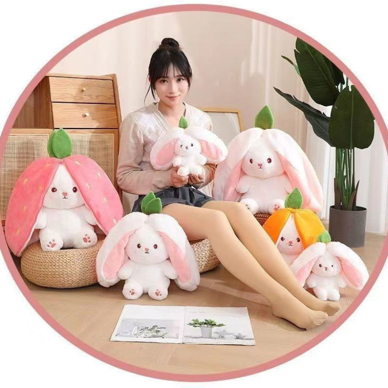 Cute Cartoon Stuffed Bunny Doll - Wonderland Case