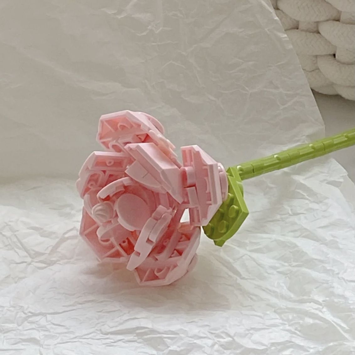 DIY Building Blocks Flower Girlfriends Gift - Pink Wonderland Case