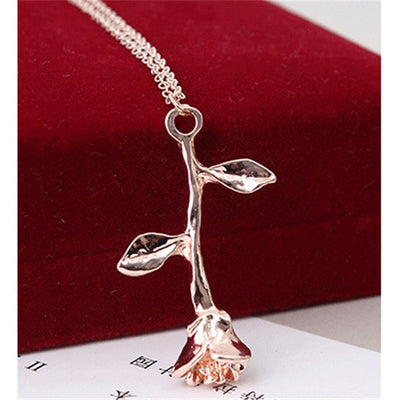 Red Rose Necklace