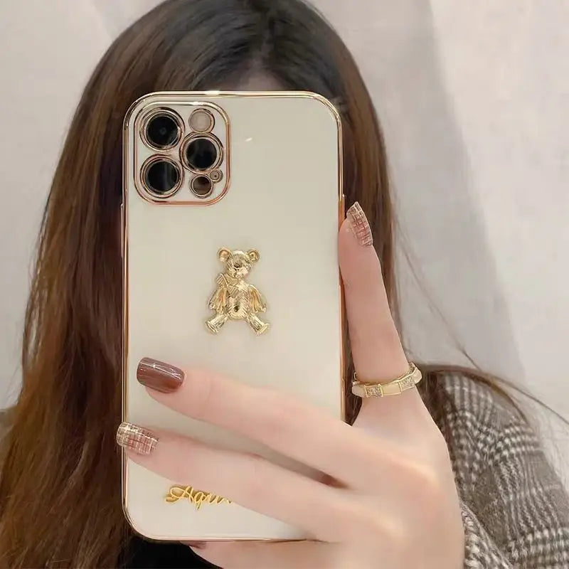 3D Bear Phone Case - iPhone 12 Pro Max / 12 Pro / 12 / 12 