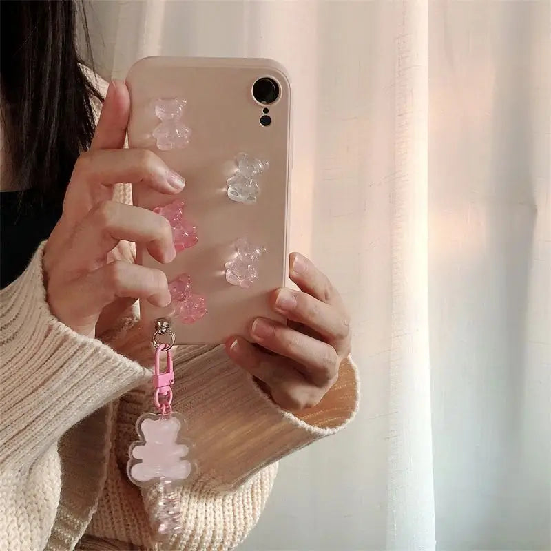 3D Bear Phone Case - Samsung-3