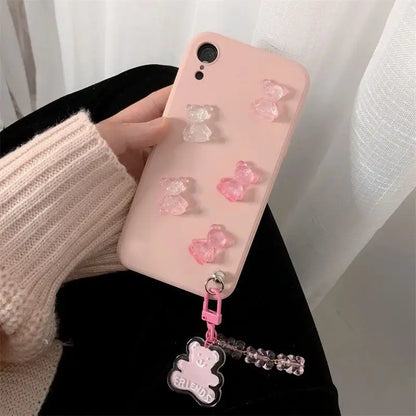 3D Bear Phone Case - Samsung-4
