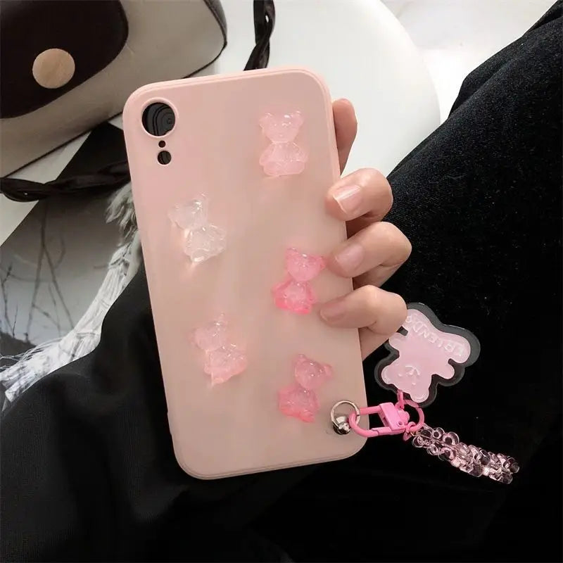 3D Bear Phone Case - Samsung-5
