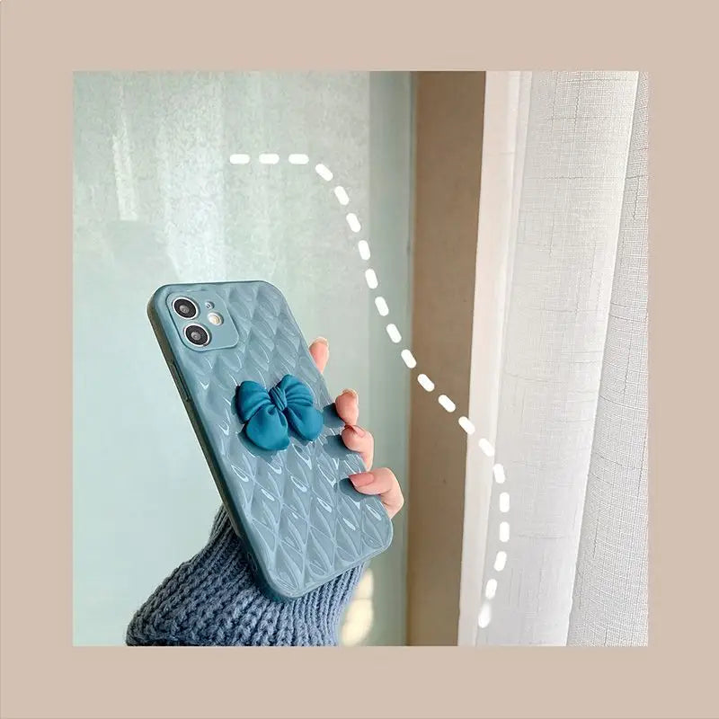 3D Bow Phone Case - iPhone 12 Pro Max / 12 Pro / 12 / 12 