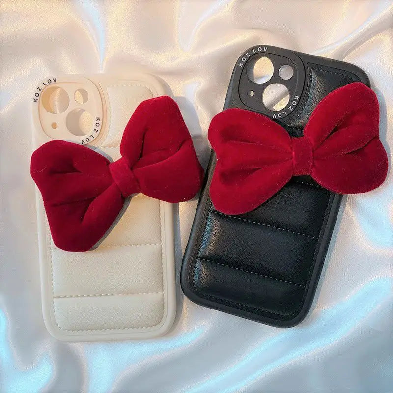 3D Bow Phone Case - iPhone 13 Pro Max / 13 Pro / 13 / 12 Pro