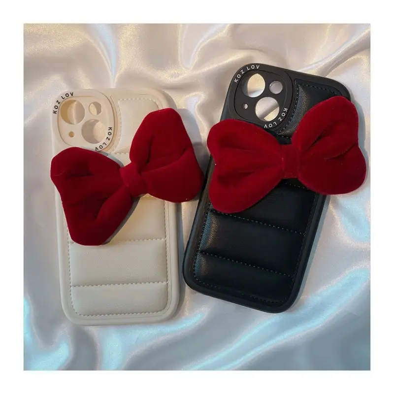 3D Bow Phone Case - iPhone 13 Pro Max / 13 Pro / 13 / 12 Pro