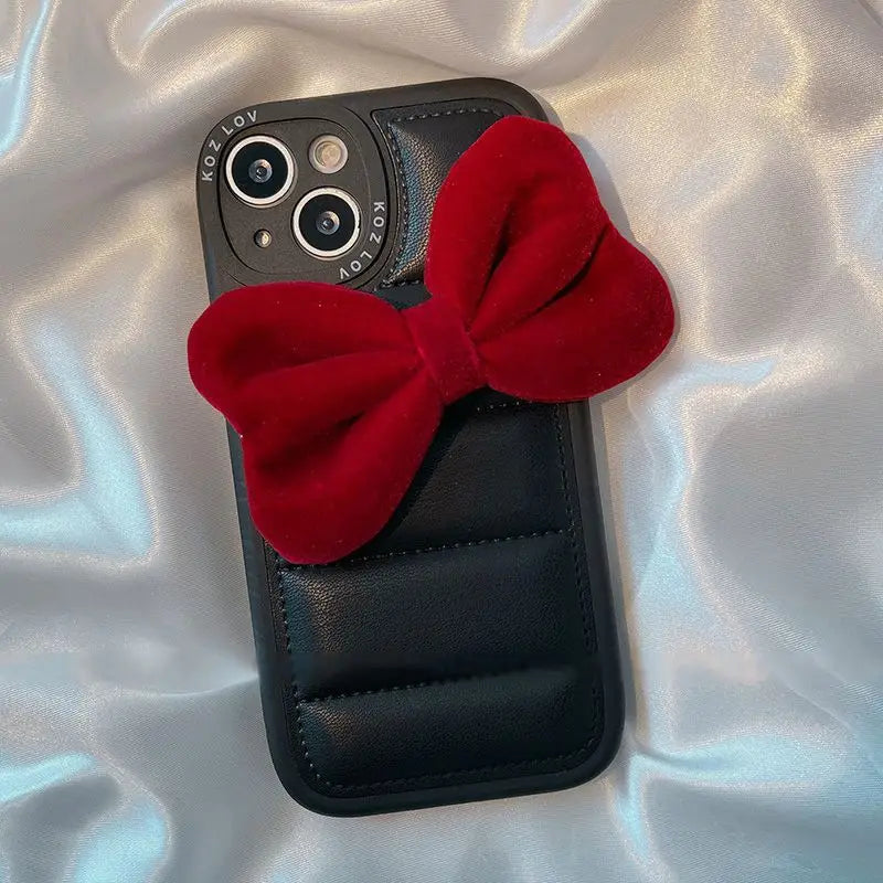 3D Bow Phone Case - iPhone 13 Pro Max / 13 Pro / 13 / 12 Pro