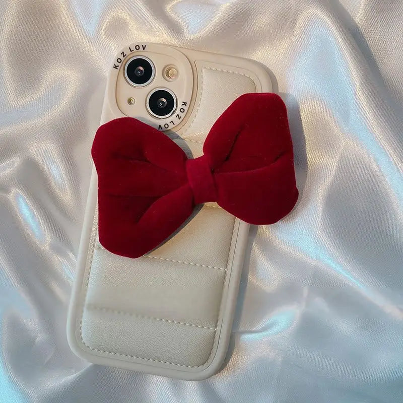 3D Bow Phone Case - iPhone 13 Pro Max / 13 Pro / 13 / 12 Pro