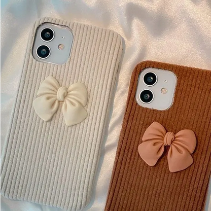 3D Bow Phone Case - iPhone 13 Pro Max / 13 Pro / 13 / 13 