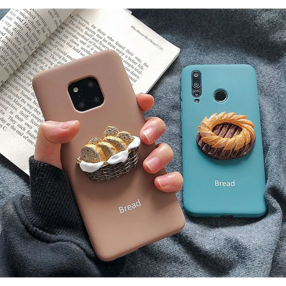 3D Bread Phone Case - iPhone 11 Pro Max / 11 Pro / 11 / SE / XS Max / XS / XR / X / SE 2 / 8 / 8 Plus / 7 / 7 Plus-8