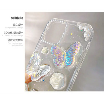 3D Butterfly Phone Case - Iphone 7 / 8 / Se, 7 Plus / 8 Plus, X / Xs, Xs Max, Xr, 11, 11 Pro, 11 Pro Max, 12 Mini, 12, 12 Pro, 12 Pro Max, 13mini, 13, 13pro, 13pro Max-2