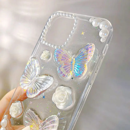 3D Butterfly Phone Case - Iphone 7 / 8 / Se, 7 Plus / 8 Plus, X / Xs, Xs Max, Xr, 11, 11 Pro, 11 Pro Max, 12 Mini, 12, 12 Pro, 12 Pro Max, 13mini, 13, 13pro, 13pro Max-13