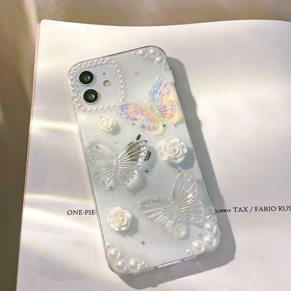 3D Butterfly Phone Case - Iphone 7 / 8 / Se, 7 Plus / 8 Plus, X / Xs, Xs Max, Xr, 11, 11 Pro, 11 Pro Max, 12 Mini, 12, 12 Pro, 12 Pro Max, 13mini, 13, 13pro, 13pro Max-9