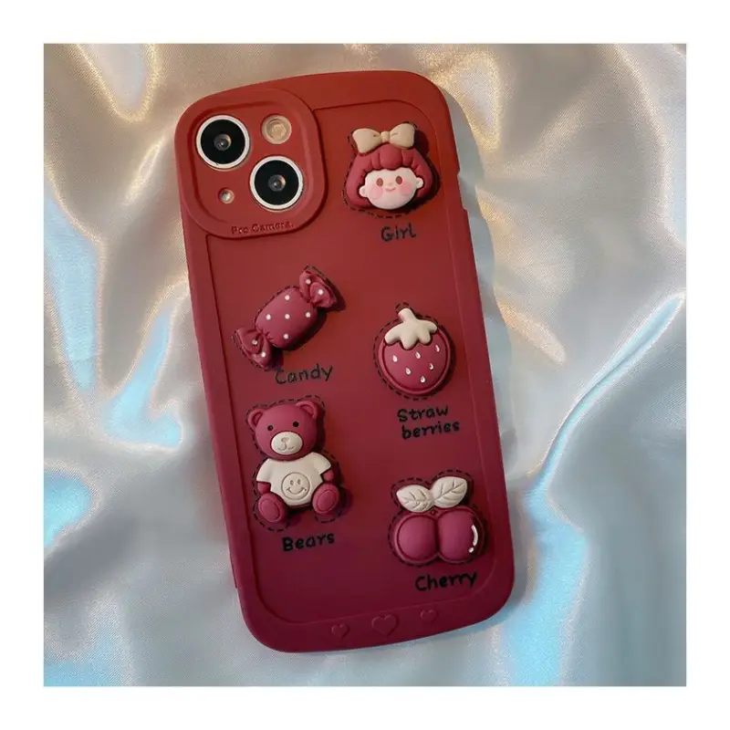 3D Cartoon Phone Case - iPhone 13 Pro Max / 13 Pro / 13 / 13