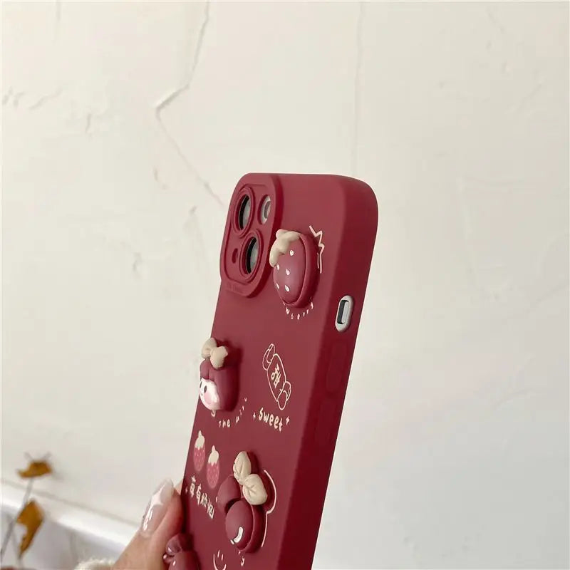 3D Cartoon Phone Case - iPhone 13 Pro Max / 13 Pro / 13 / 13