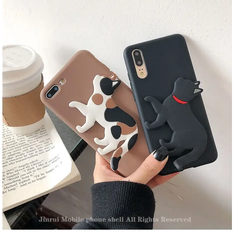 3D Cat Stand Phone Case - iPhone 11 Pro Max / 11 Pro / 11 / SE / XS Max / XS / XR / X / SE 2 / 8 / 8 Plus / 7 / 7 Plus-13