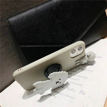 3D Cute Dog Phone Case For Samsung Galaxy BC066 - Samsung 