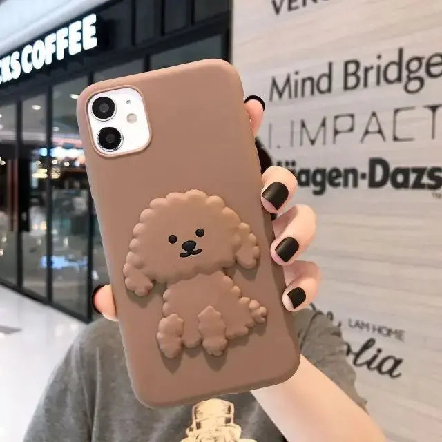 3D Cute Dog Phone Case For Samsung Galaxy BC066 - J7 2017 