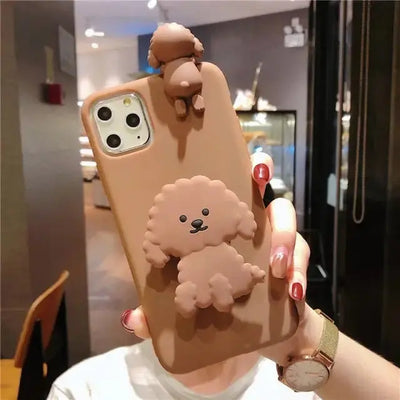 3D Cute Dog Phone Case For Samsung Galaxy BC066 - Note 20 