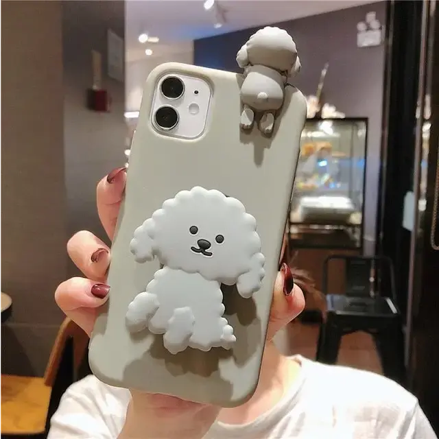 3D Cute Dog Phone Case For Samsung Galaxy BC066 - S7 / 4 - 