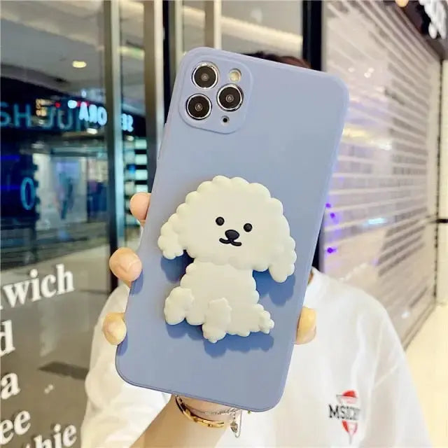 3D Cute Dog Phone Case For Samsung Galaxy BC066 - S7 / 5 - 