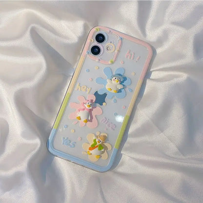 3D Duck Transparent Phone Case - iPhone 12 Pro Max / 12 Pro 