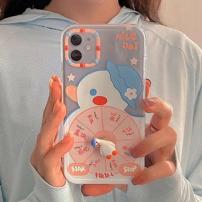 3D Duck Transparent Phone Case - iPhone 13 Pro Max / 13 Pro 