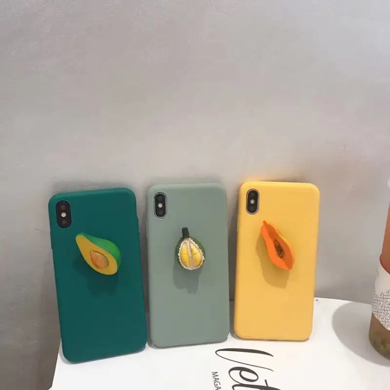 3D Fruit Phone Case - iPhone 6 / 6 Plus / 6s / 6s Plus / 7 /