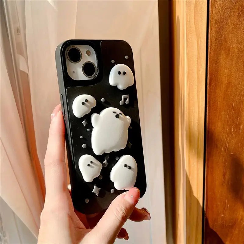 3D Ghost Phone Case - iPhone 13 Pro Max / 13 Pro / 13 / 13 