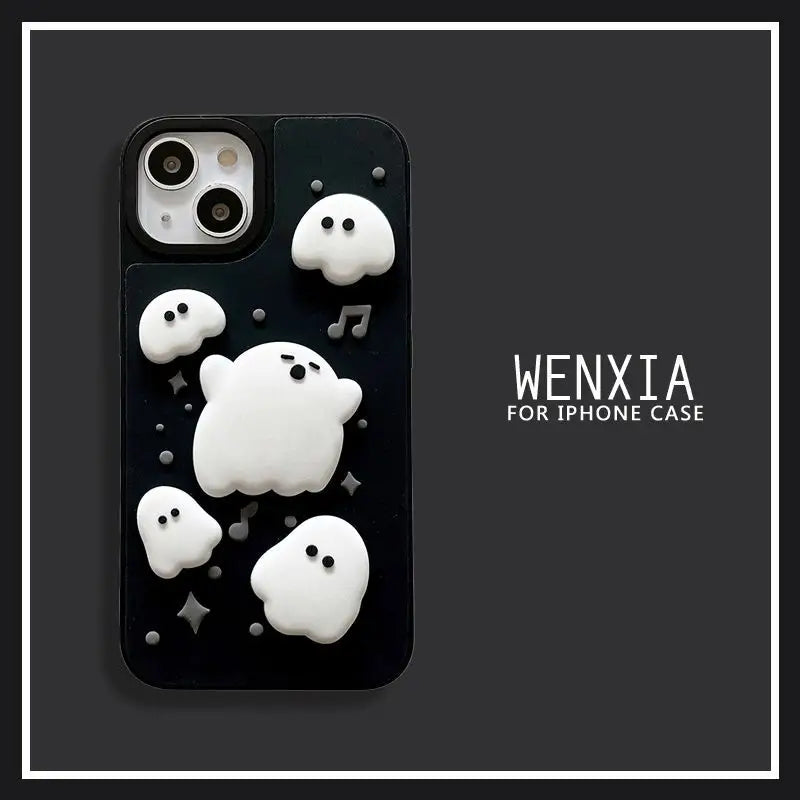 3D Ghost Phone Case - iPhone 13 Pro Max / 13 Pro / 13 / 13 