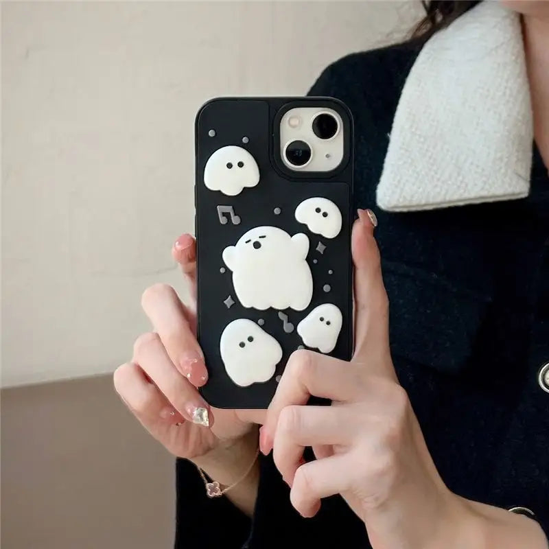 3D Ghost Phone Case - iPhone 13 Pro Max / 13 Pro / 13 / 13 