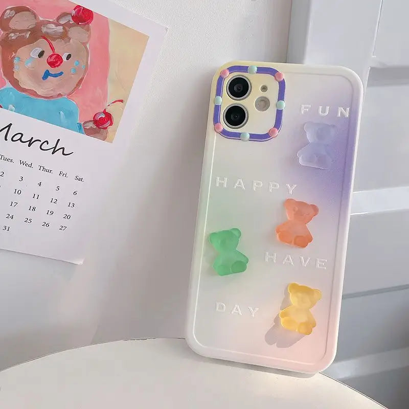 3D Gummy Bear Phone Case - iPhone 12 Pro Max / 12 Pro / 12 /