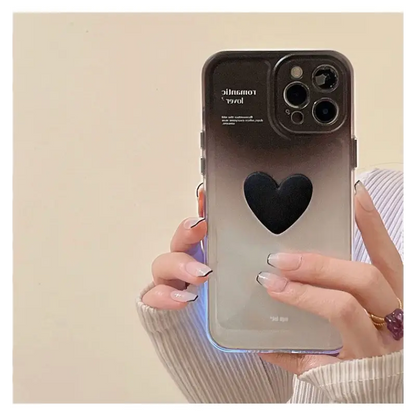 3D Heart Gradient Phone Case - iPhone 13 Pro Max / 13 Pro / 