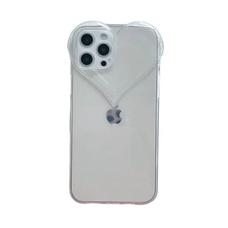 3D Heart Mobile Case - Iphone 7 / 8 /7plus / 8plus / X / Xs 