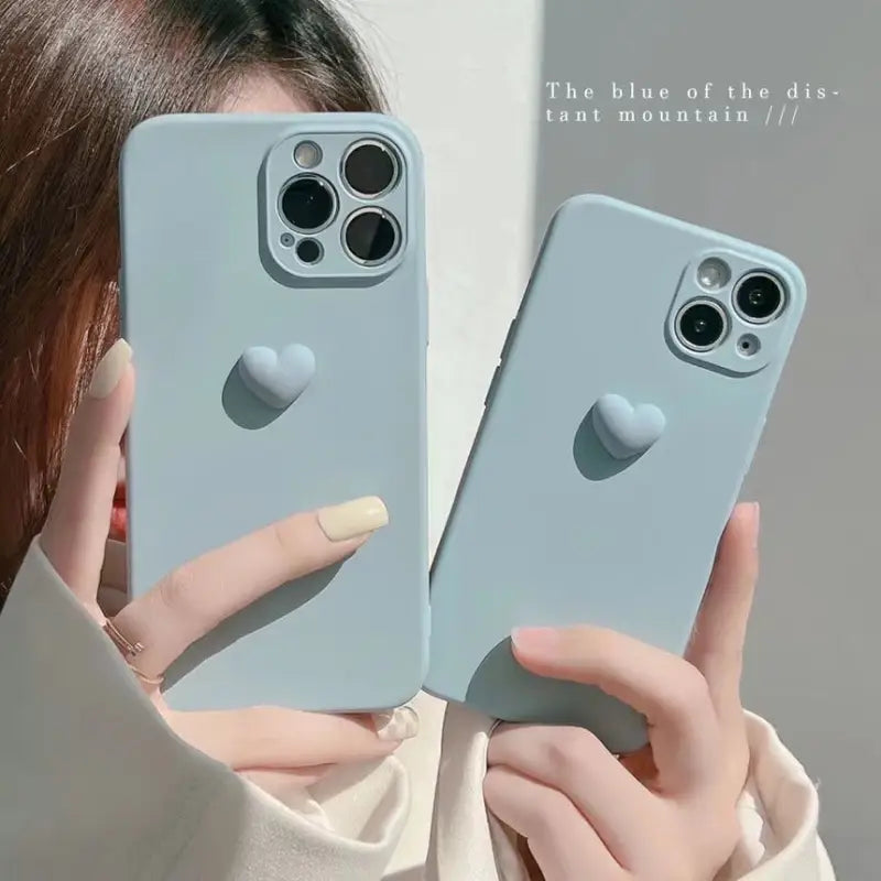 3D Heart Phone Case - iPhone 13 Pro Max / 13 Pro / 13 / 13 