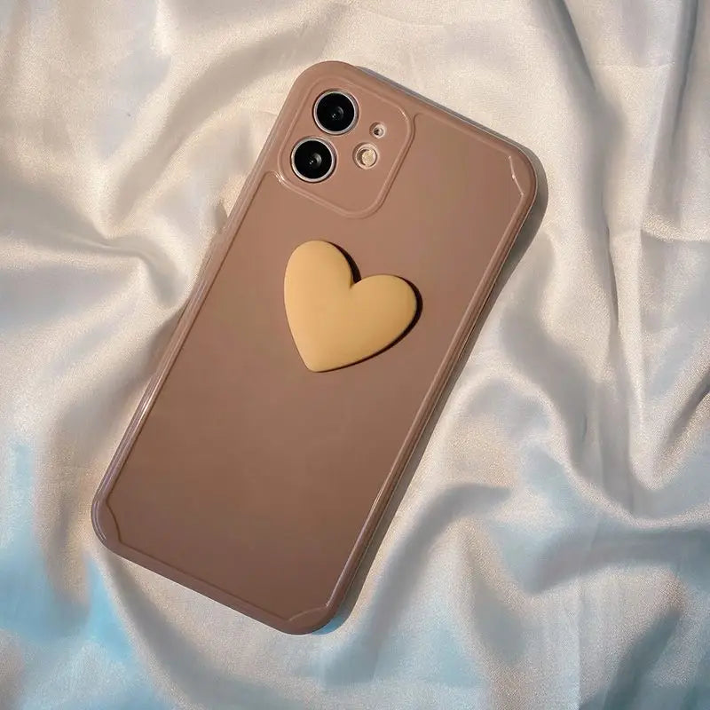 3D Heart Phone Case - iPhone 13 Pro Max / 13 Pro / 13 / 13 